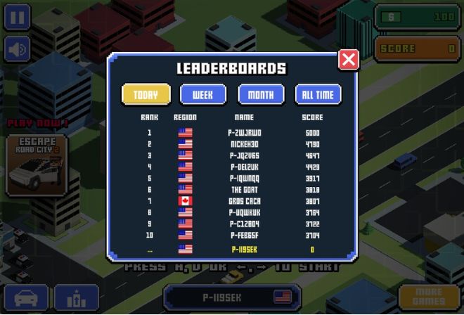 Leader Boards